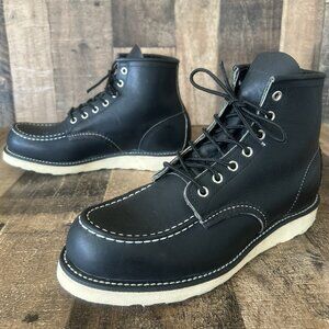 Red Wing 9075 Moc Toe Work Boots Mens 9.5 D